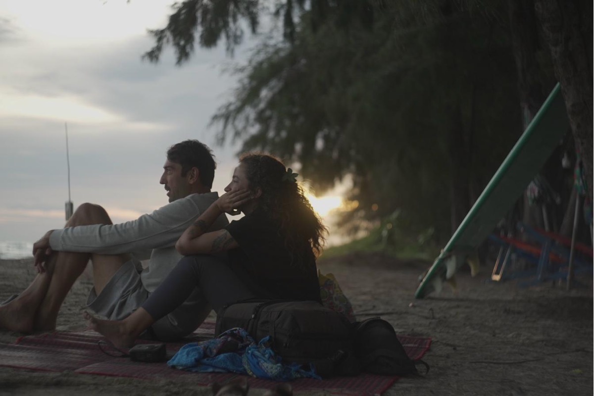 Mae Ram Phueng Beach at golden hour, Rayong, Gulf of Thailand