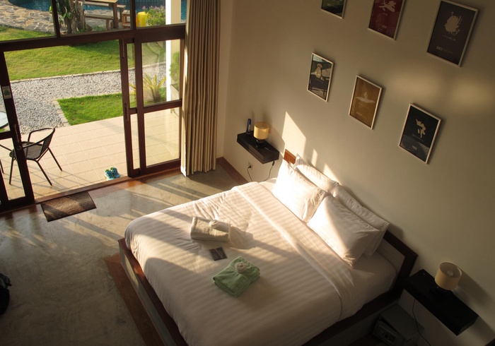 Mezzanine room with garden view at Tree Roots Retreat, Rayong